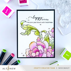 Stamp & Stencil Bundle Flourishing Bouquet