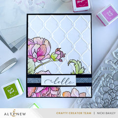 Stamp & Stencil Bundle Flourishing Bouquet