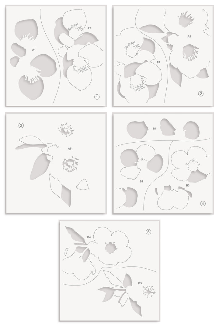 Stamp & Stencil Bundle Lenten Grace