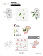 Stamp & Stencil Bundle Lenten Grace