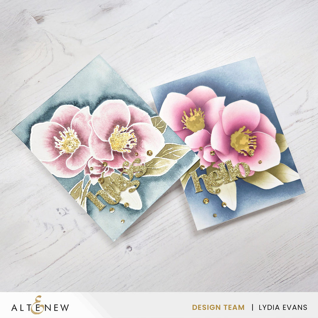 Stamp & Stencil Bundle Lenten Grace