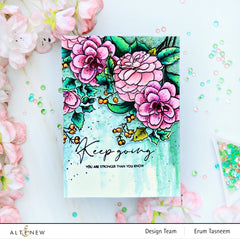 Stamp & Stencil Bundle Paint-A-Flower: Camellia