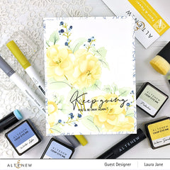 Stamp & Stencil Bundle Paint-A-Flower: Camellia