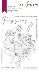 Stamp & Stencil Bundle Paint-A-Flower: Camellia