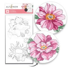 Stamp & Stencil Bundle Twin Blooms