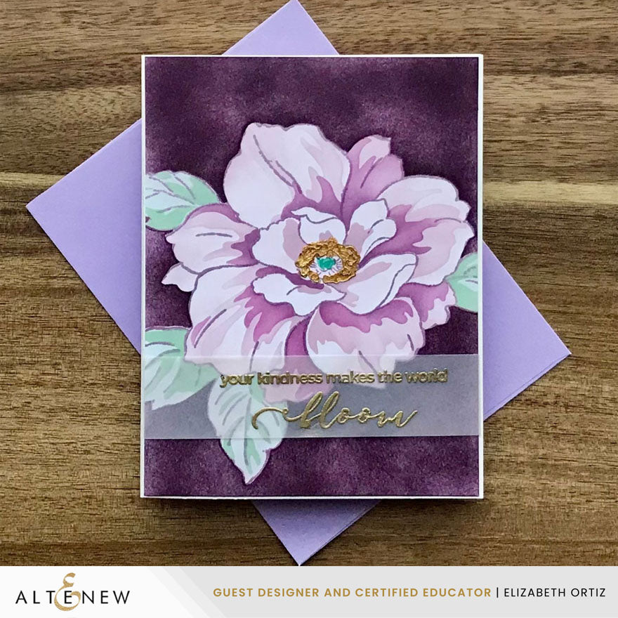 Stamp & Stencil Bundle Twin Blooms