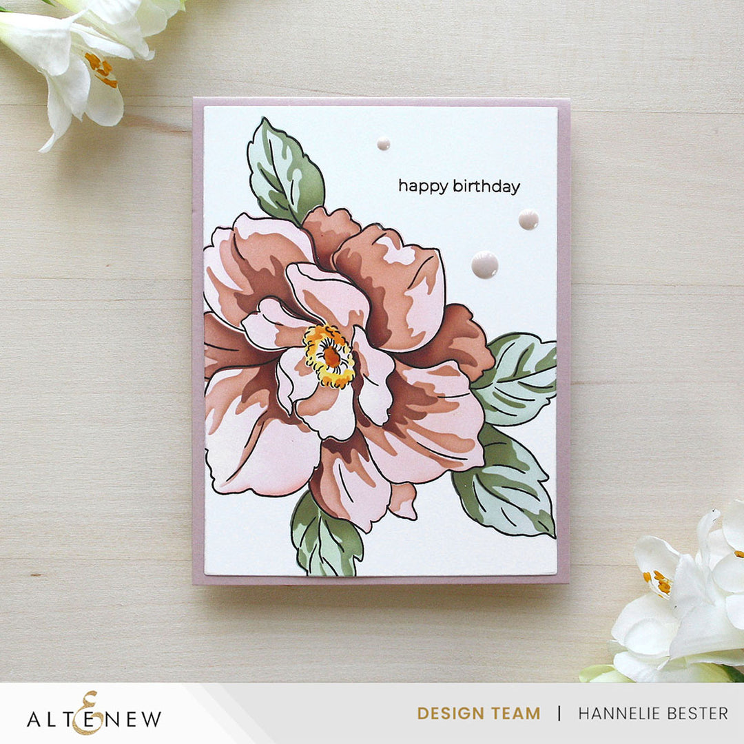 Stamp & Stencil Bundle Twin Blooms