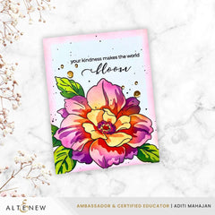 Stamp & Stencil Bundle Twin Blooms