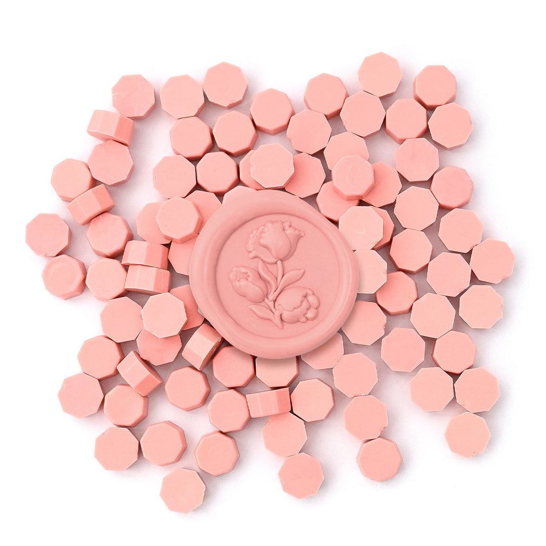 Stationery & Gifts Dusty Pink Wax Beads