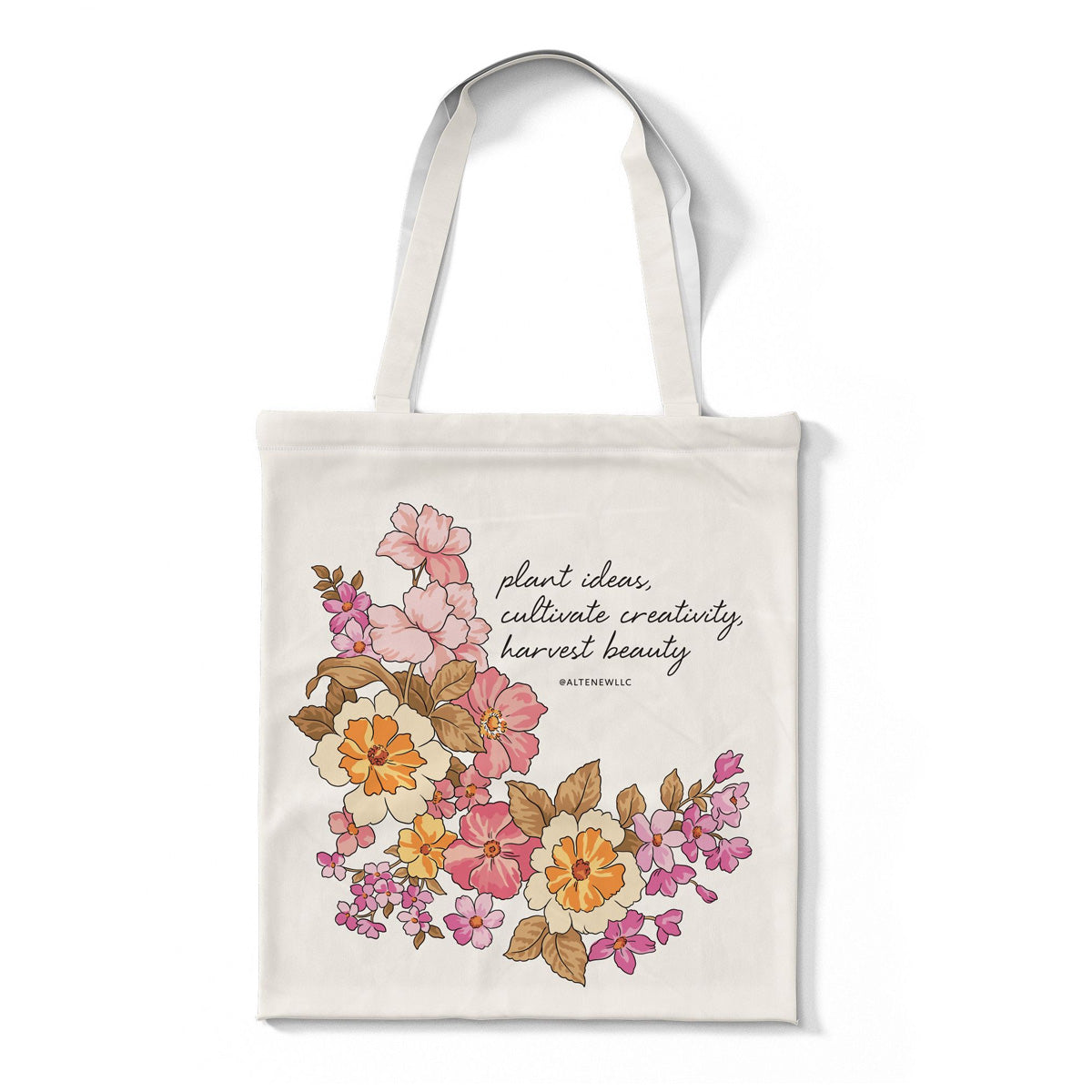 Stationery & Gifts Flower Garden Tote Bag