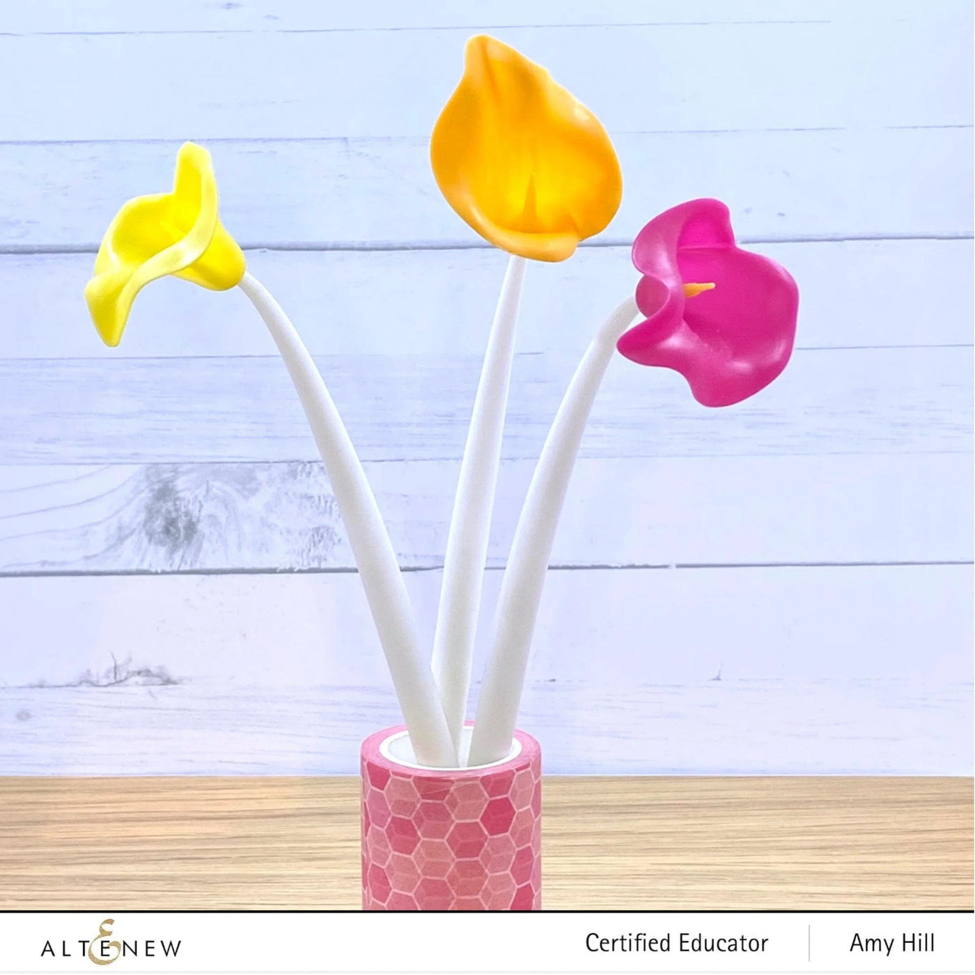 Stationery & Gifts Flower Gel Pen Set - Calla Lily