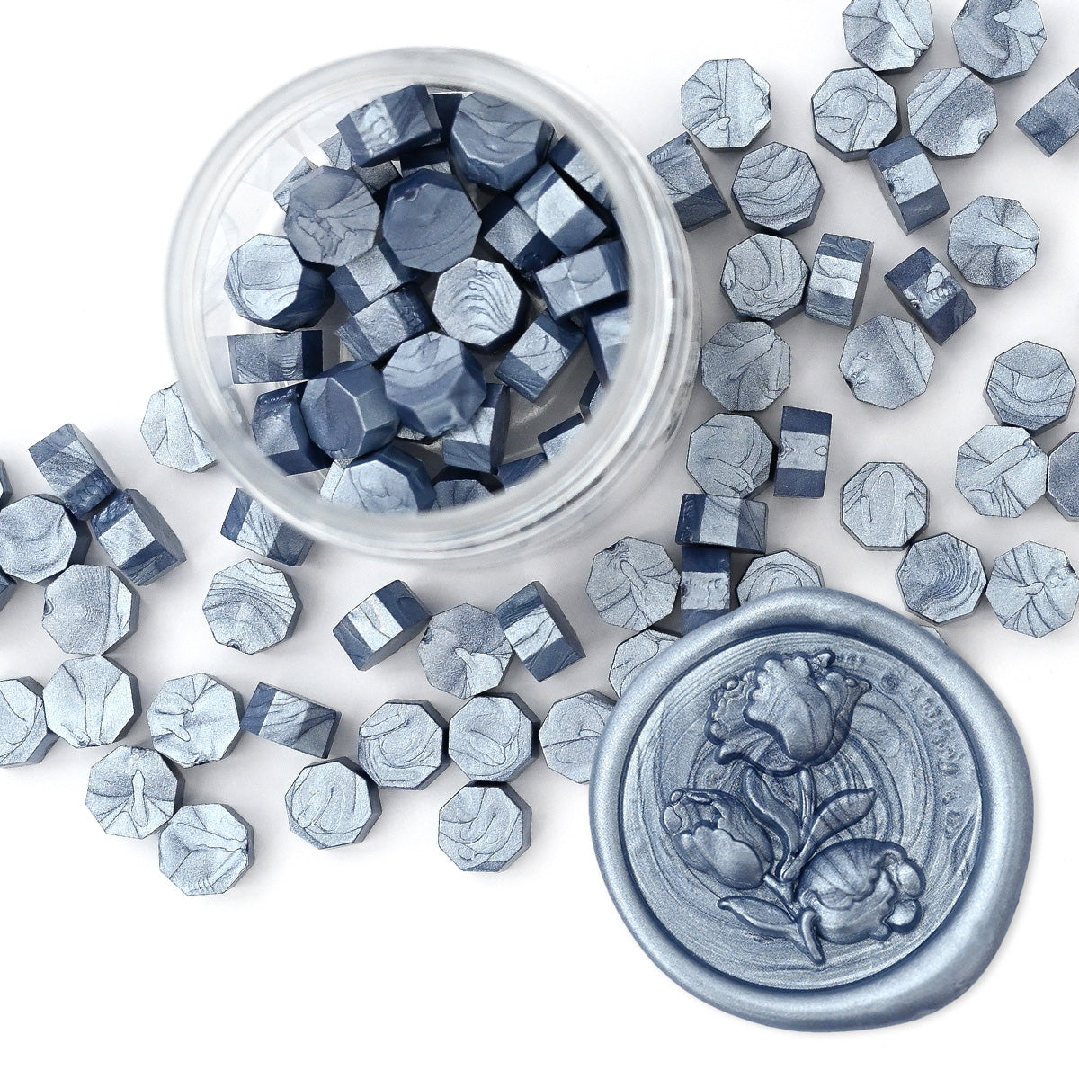 Stationery & Gifts Frozen Lake Wax Beads