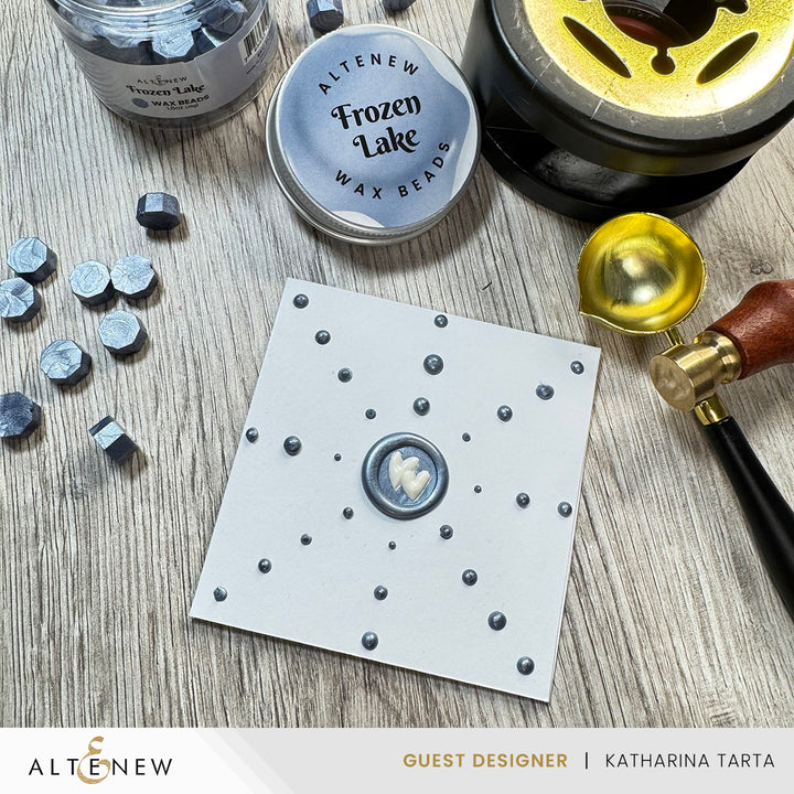 Stationery & Gifts Frozen Lake Wax Beads