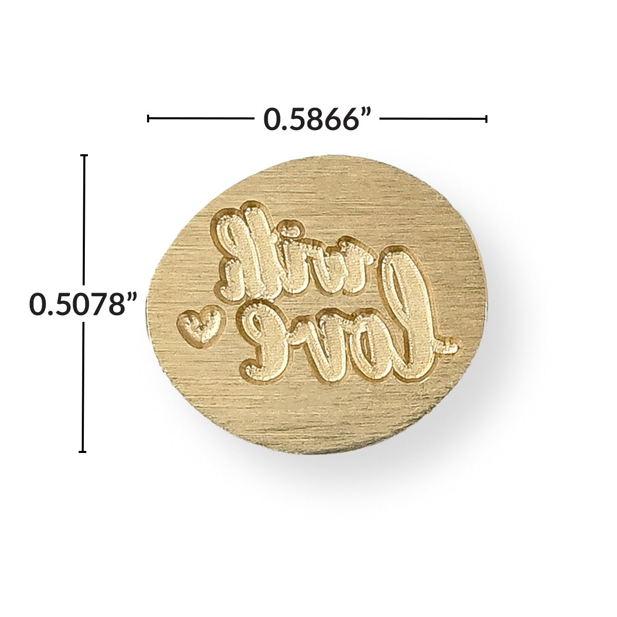 Stationery & Gifts Mini With Love Wax Seal Stamp