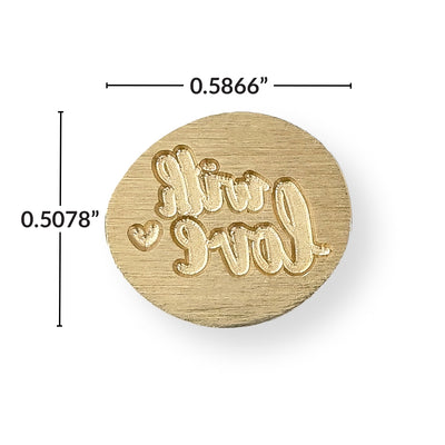 Stationery & Gifts Mini With Love Wax Seal Stamp