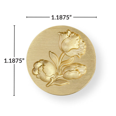 Stationery & Gifts Tulip Motif Wax Seal Stamp