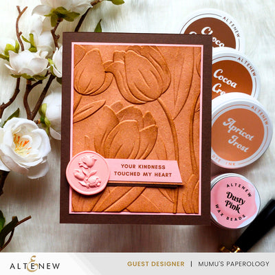 Stationery & Gifts Tulip Motif Wax Seal Stamp