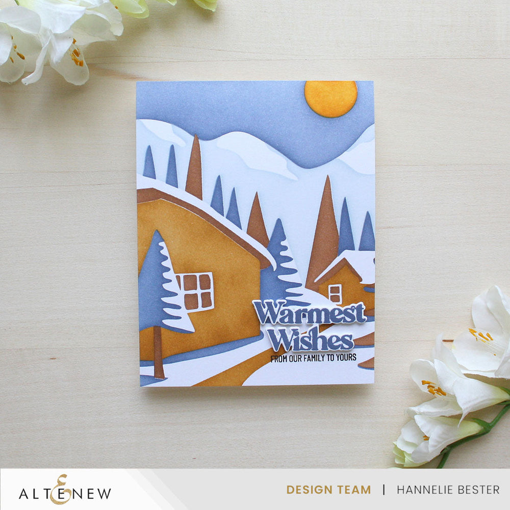 Stencil Abstract Village Builder Stencil Set (4 in 1)