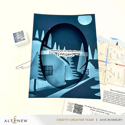 Stencil Abstract Village Builder Stencil Set (4 in 1)