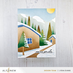 Stencil Abstract Village Builder Stencil Set (4 in 1)