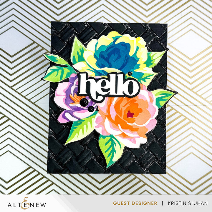 Stencil Art Bundle Stencil Art: Amorous Dream & Add-on Die Bundle