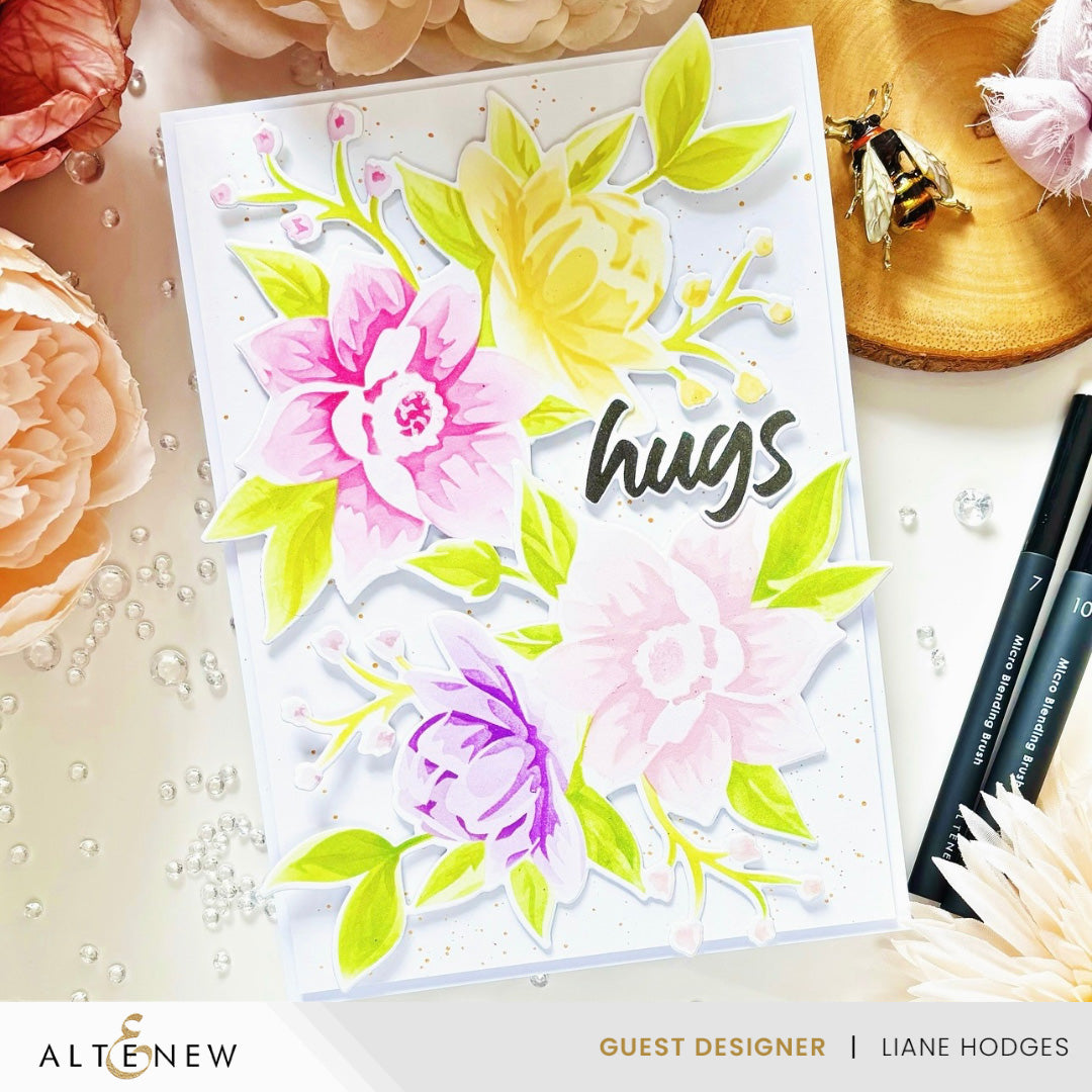 Stencil Art Bundle Stencil Art: Charming Delight & Add-on Die Bundle