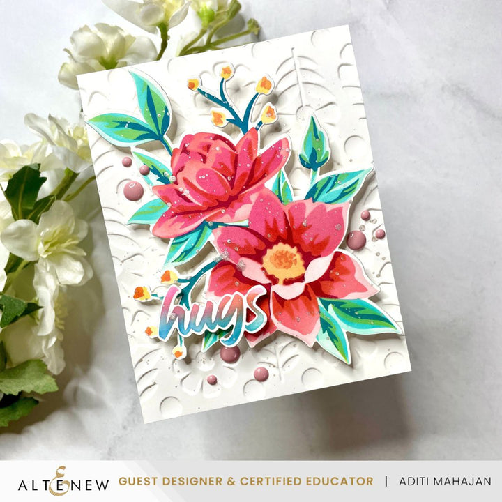 Stencil Art Bundle Stencil Art: Charming Delight & Add-on Die Bundle