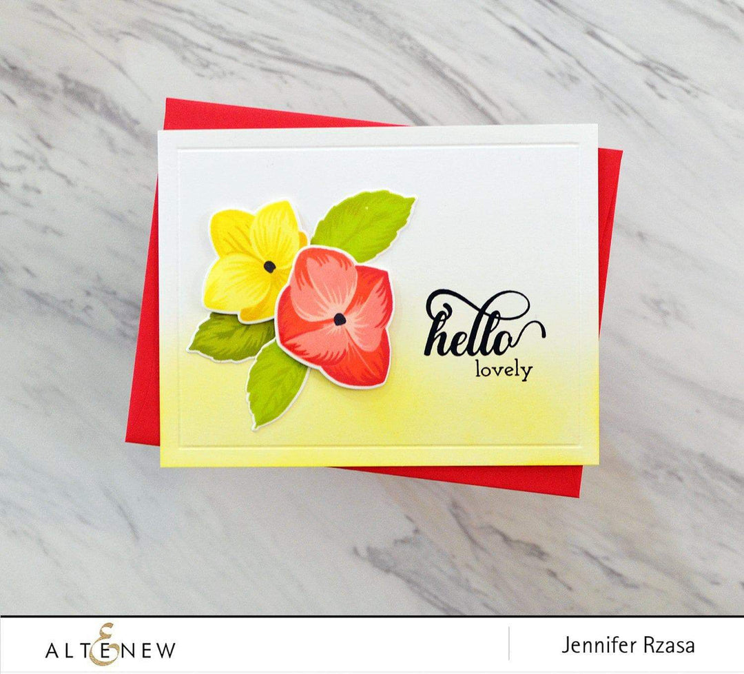 Stencil Basic Blooms Mask Stencil