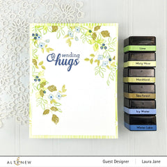 Stencil Beveled Squares Stencil