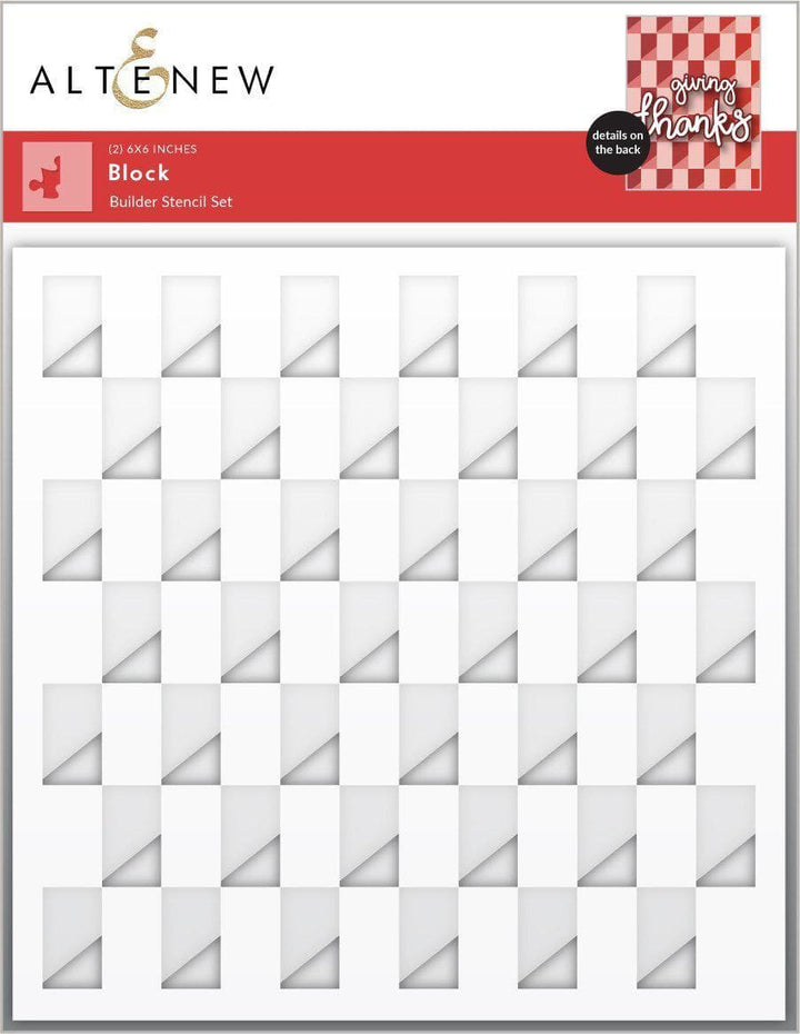 Stencil Block Builder Stencil Set (2 in 1)
