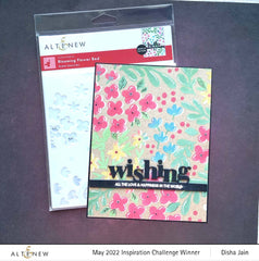 Stencil Blooming Flower Bed Stencil Set (3 in 1)