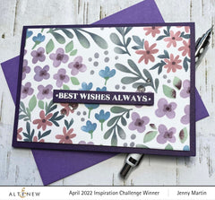 Stencil Blooming Flower Bed Stencil Set (3 in 1)