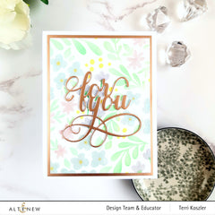 Stencil Blooming Flower Bed Stencil Set (3 in 1)