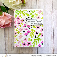 Stencil Blooming Flower Bed Stencil Set (3 in 1)