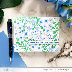 Stencil Blooming Flower Bed Stencil Set (3 in 1)
