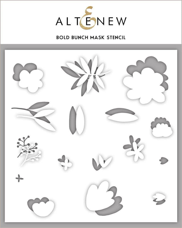 Stencil Bold Bunch Mask Stencil