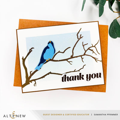 Stencil Branching Out Stencil