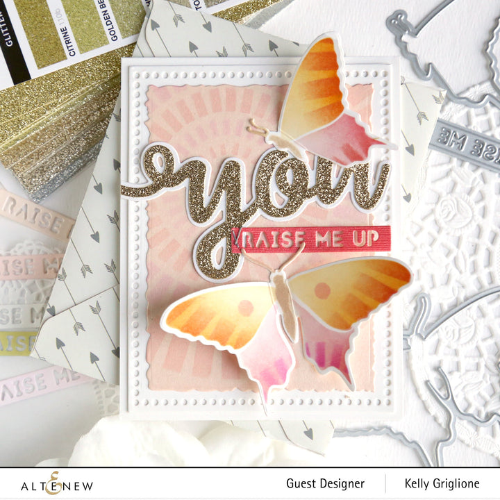 Stencil Brick Rosette Builder Stencil Set (2 in 1)