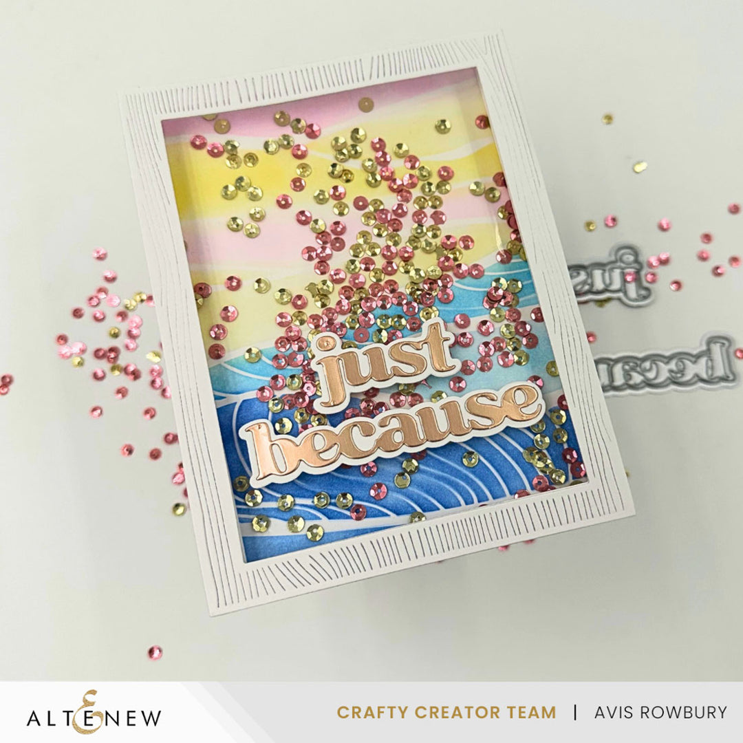 Stencil Brilliant Waves Background Stencil