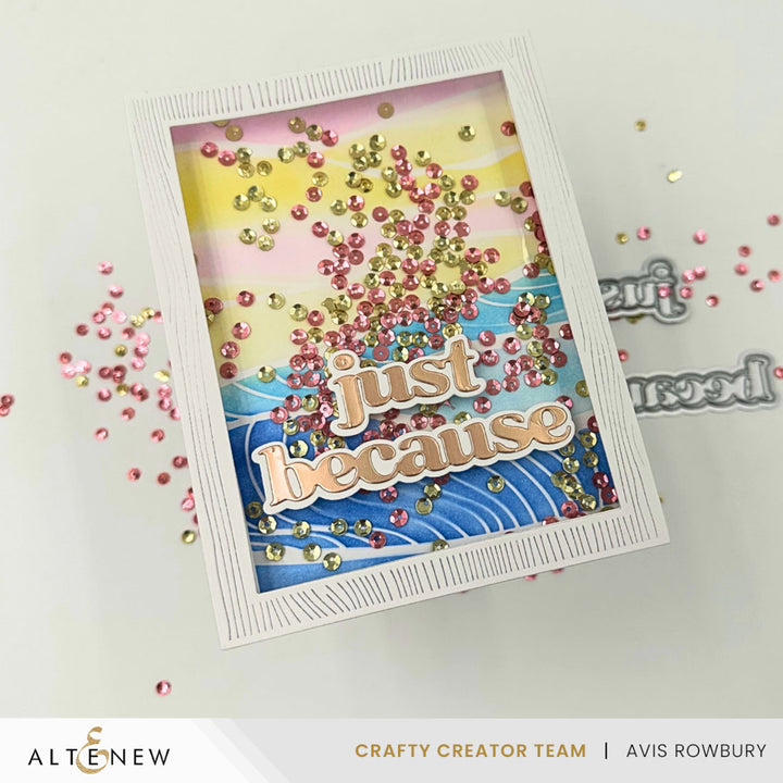 Stencil Brilliant Waves Background Stencil