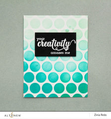 Stencil Bubble Wrap Stencil