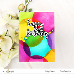 Stencil Bundle Circle Frame Mask Stencil & Flowers & Petals Layering Stencil Bundle