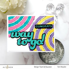 Stencil Bundle Double Rainbow