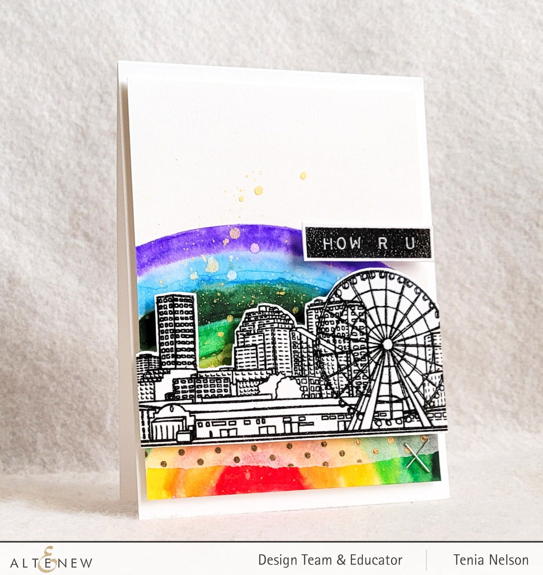 Stencil Bundle Double Rainbow