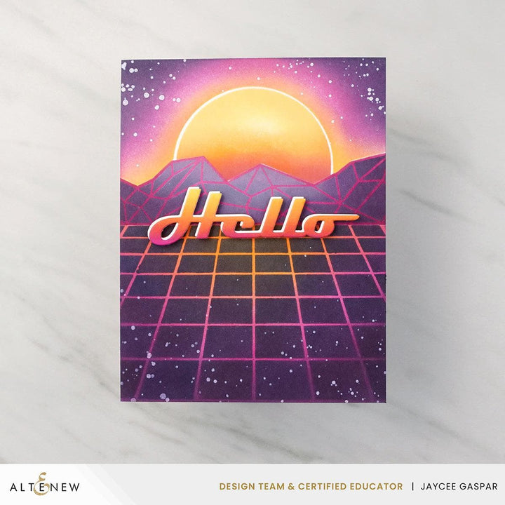 Stencil Bundle Shimmering Sunset Bundle