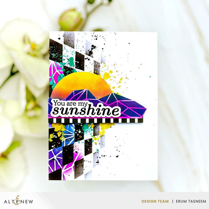 Stencil Bundle Shimmering Sunset Bundle