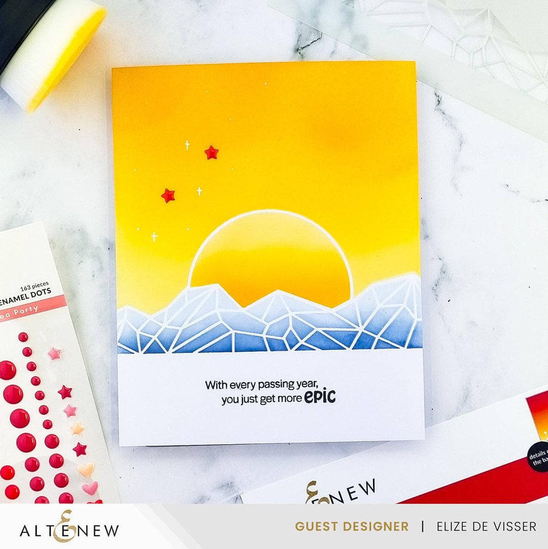 Stencil Bundle Shimmering Sunset Bundle