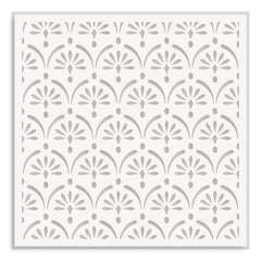 Stencil Cascading Elegance Stencil