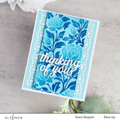 Stencil Chateau Blooms Stencil Set (2 in 1)