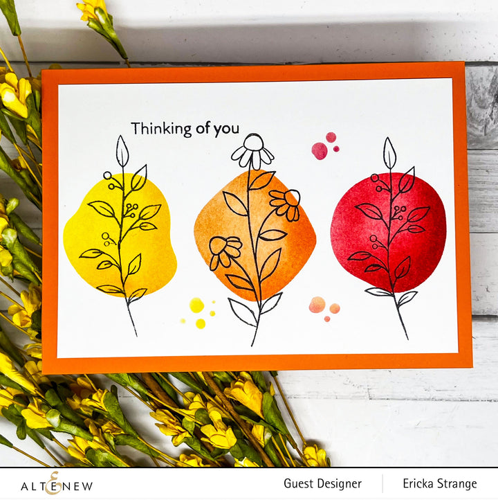 Stencil Color Blobs Stencil